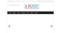 Desktop Screenshot of jeotest.com.tr